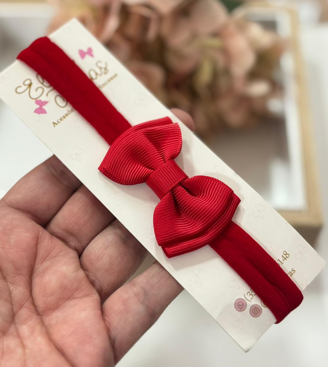 FAIXA GRAVATINHA BÁSICA - FAIXA GRAVATINHA  VERMELHA