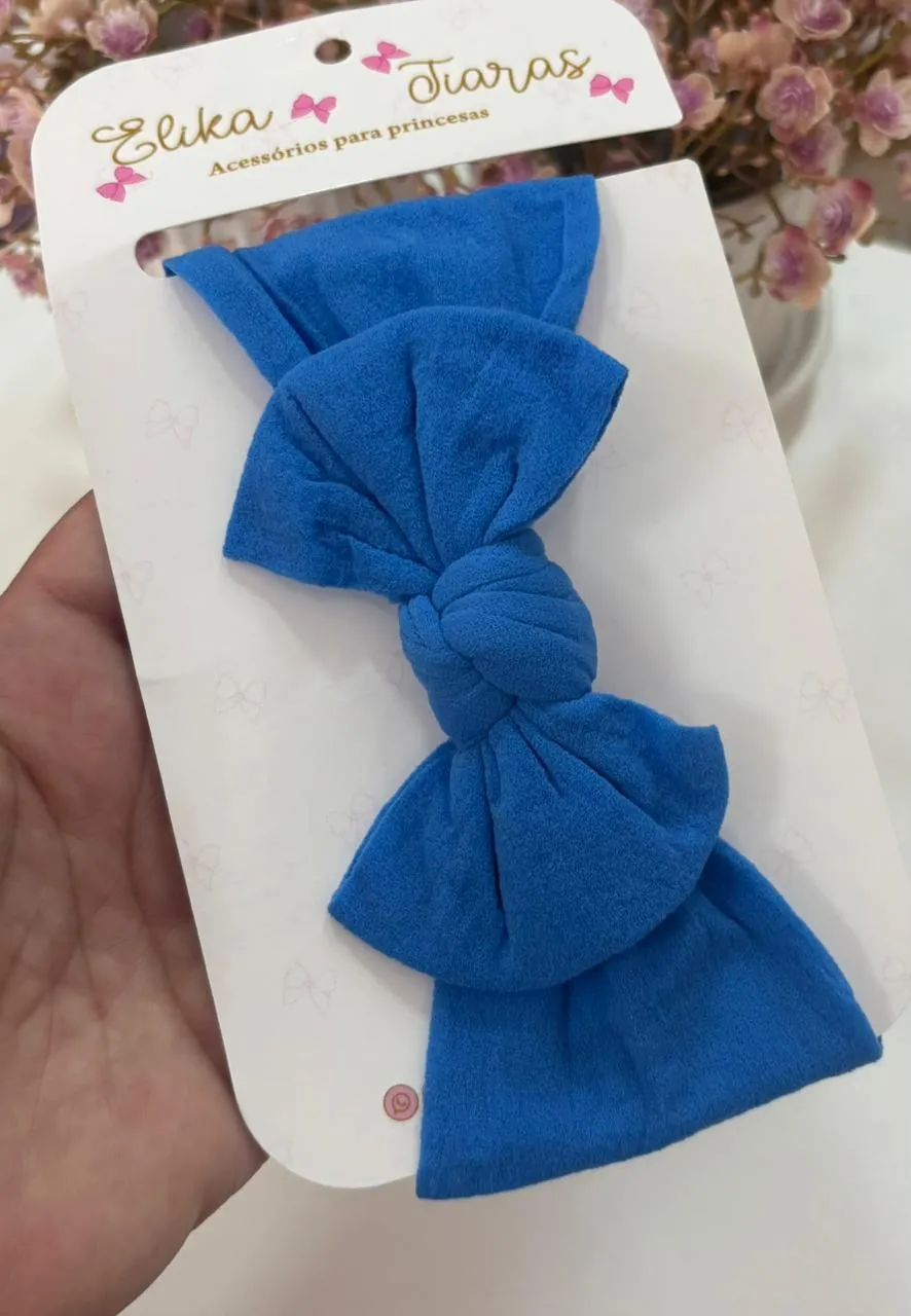 FAIXA TURBANTE - FAIXA TURBANTE AZUL CLARP0