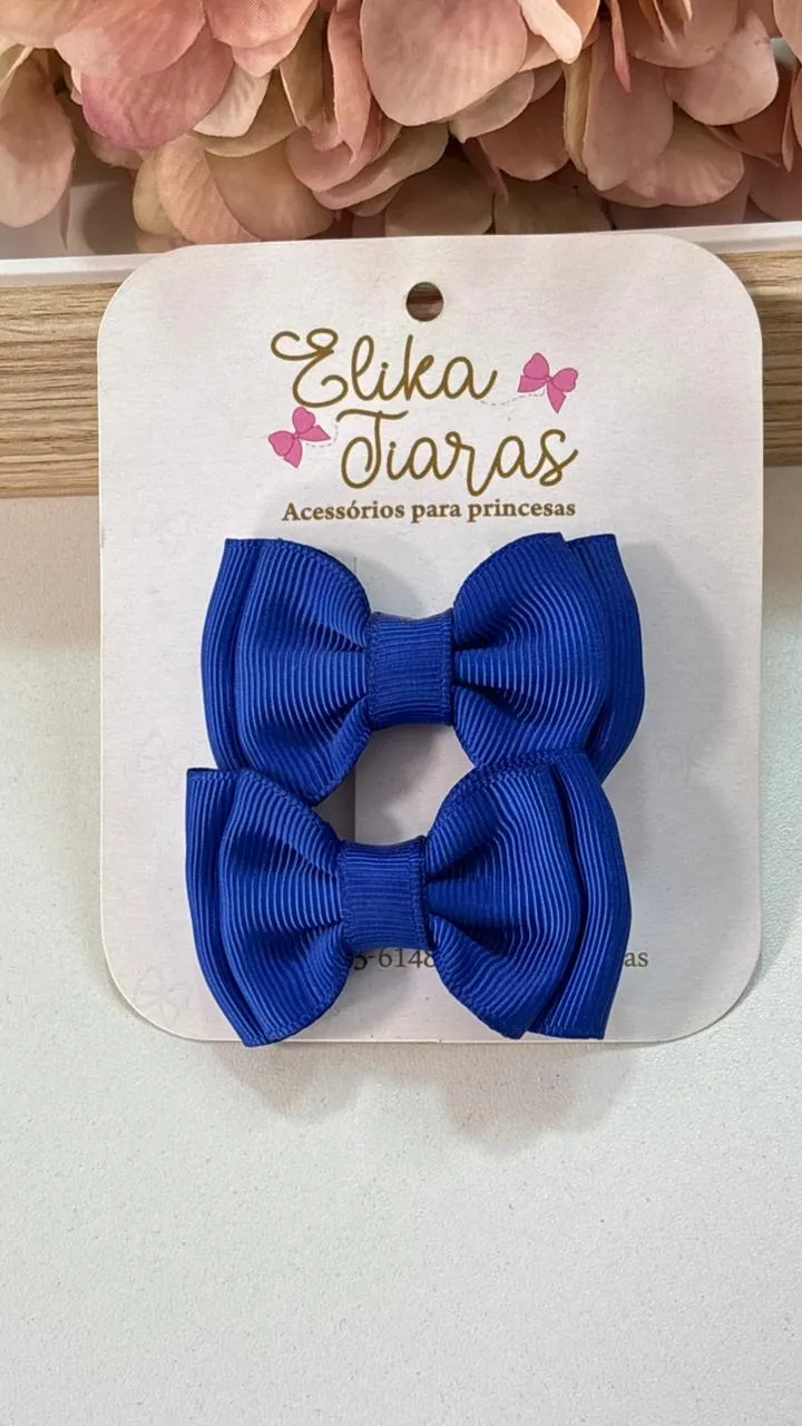 LAÇO PAR GRAVATINHA GORGURÃO - LAÇO GRAVATINHA GORGURÃO AZUL 352