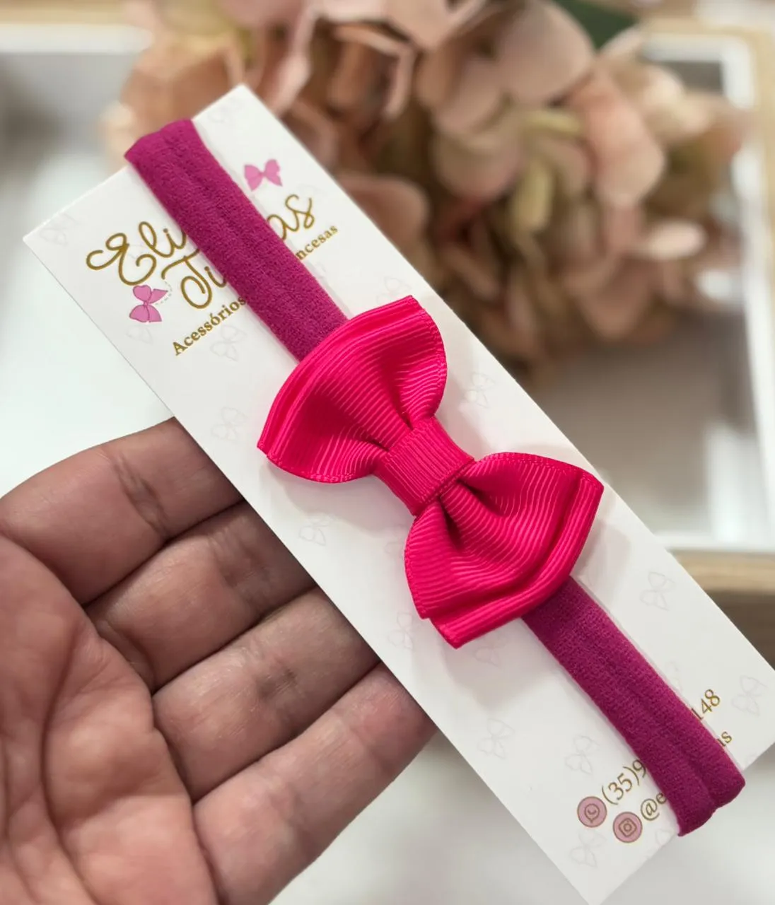 FAIXA GRAVATINHA BÁSICA - FAIXA GRAVATINHA   PINK175